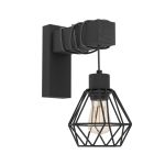 Eglo Luz De Pared Townshend 5 Madera Negro | Apta para E27