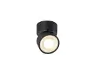 SLV Kalu Aluminium Foco Negro 10W 1400lm - 927 Luz Muy Cálida | Mejor Reproducción De Color - Regulable