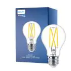 Philips Master LED E27 Pera Con Filamento Clara 5.9W 806lm - 922-927 Dim To Warm | Mejor Reproducción De Color - Regulable - Reemplazo 60W
