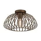 Eglo Luz de techo Espinal Acero Bronce | IP20 - Apta para 1x E27 